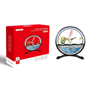 Luminária De Mesa Com Suporte P/ Plantas LED Tomate MDL-004