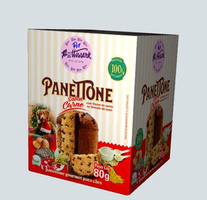 DROP 080 - Petisco Para Cães Panetone Gourmet Sabor carne 80g