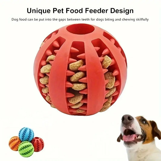 Nontoxic Treat Dispensing Dog Ball