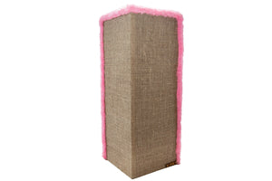 Arranhador Para Gatos Canto de Sofá Sustentável Luppet Rosa