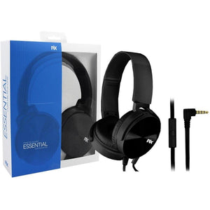 Fone de Ouvido Pix Essential Flat Com Microfone Preto