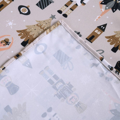 Toalha de Mesa Estampa Digital 1 Peça 2,50m x 1,40m 8 Lugares 100% Poliéster Tec